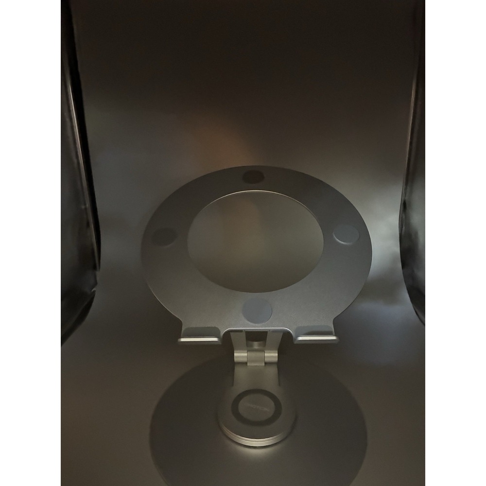 OMOTON LA04 Adjustable Laptop Stand with 360 Rotating Base - Ergonomic Riser
